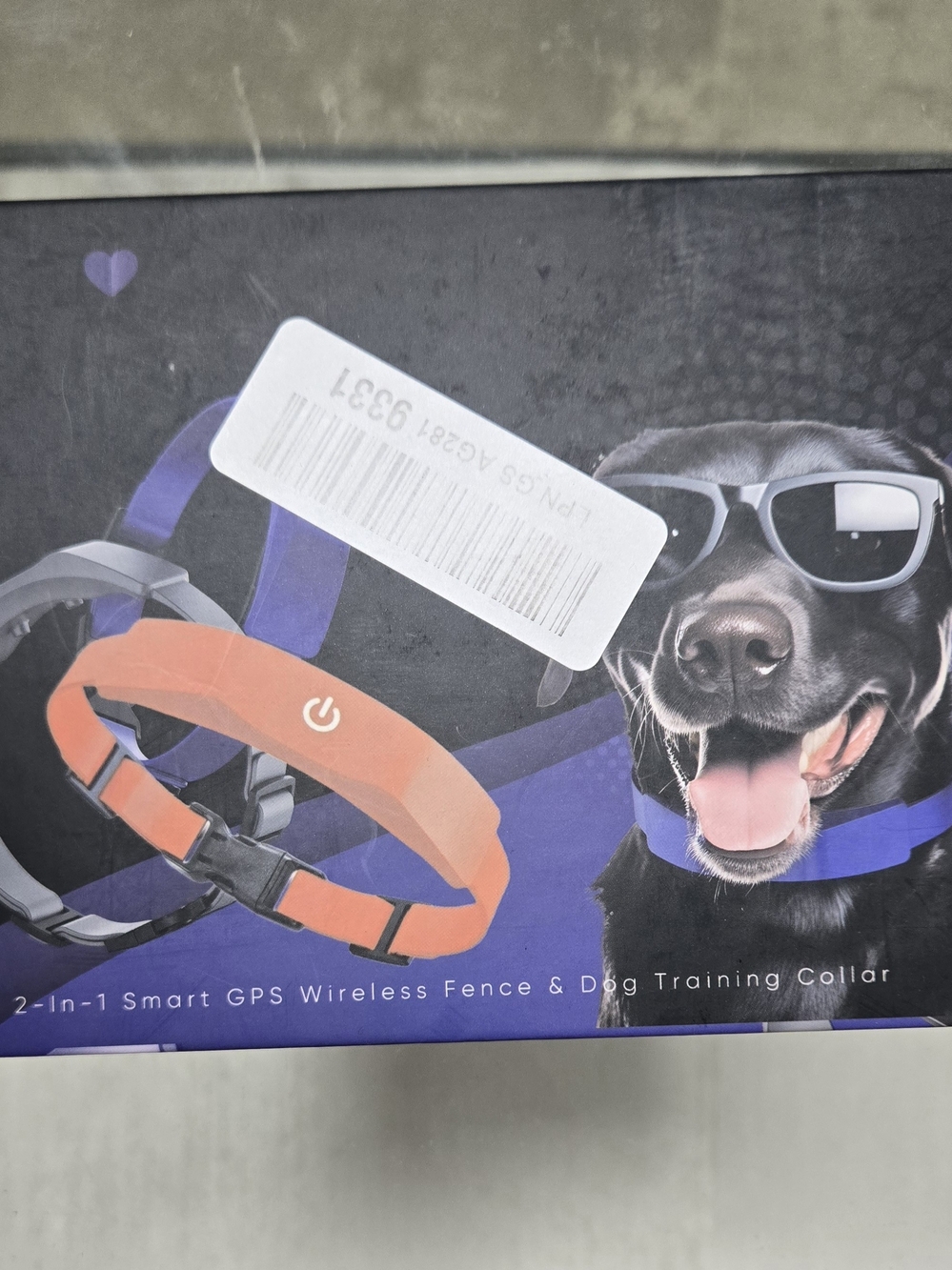 Smart GPS Wireless Fence & Dog Training Collar - Orange